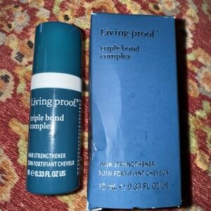 Living Proof Triple Bond Complex Hair‎ Strengthener ~ 0.33 fl oz / 10 ml ~ NIB